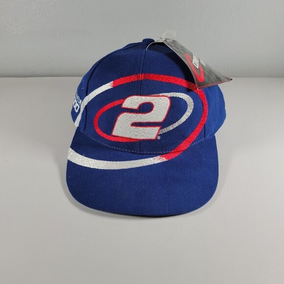 Rusty Wallace #2 Nascar 2000 Adjustable Snapback Cap Hat - Picture 1 of 6